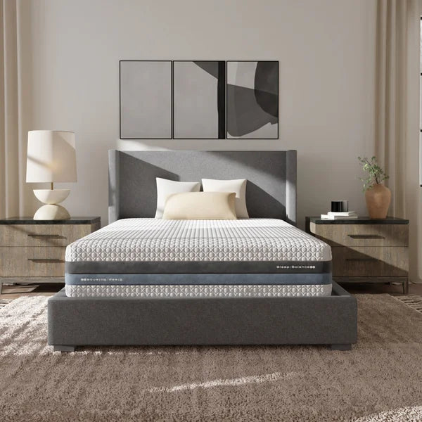 Sleep Science 12" iFlip Sonoma Dual Comfort Memory Foam Mattress