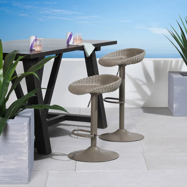 Portofino Airlift Barstool, 2-pack