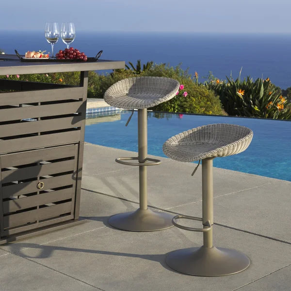 Portofino Airlift Barstool, 2-pack