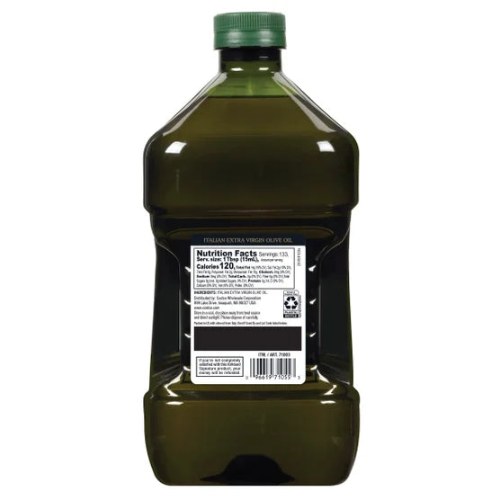Kirkland Signature, Extra Virgin Italian Olive Oil, 2 L