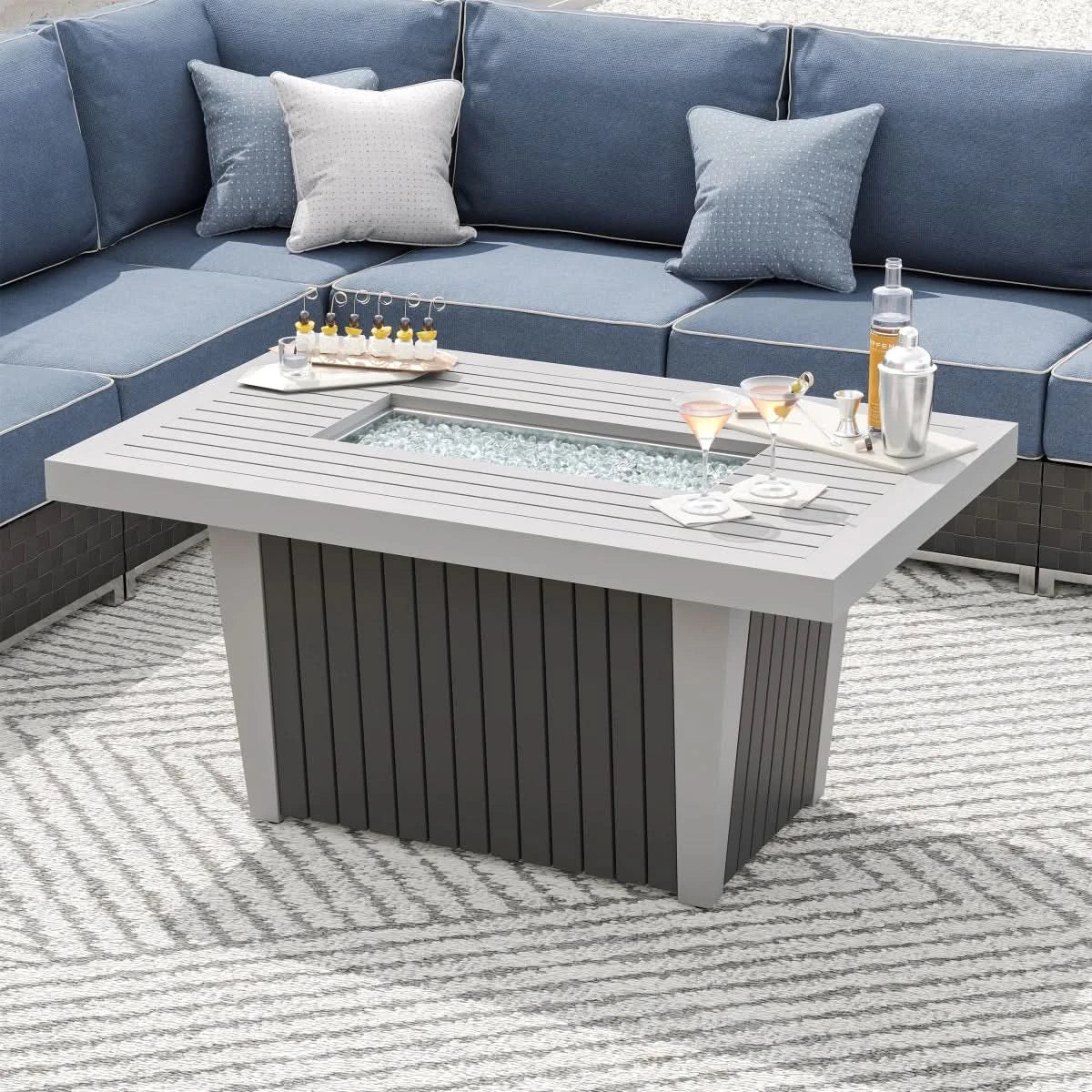 Sirio Soho 10-piece Fire Outdoor Seating Set