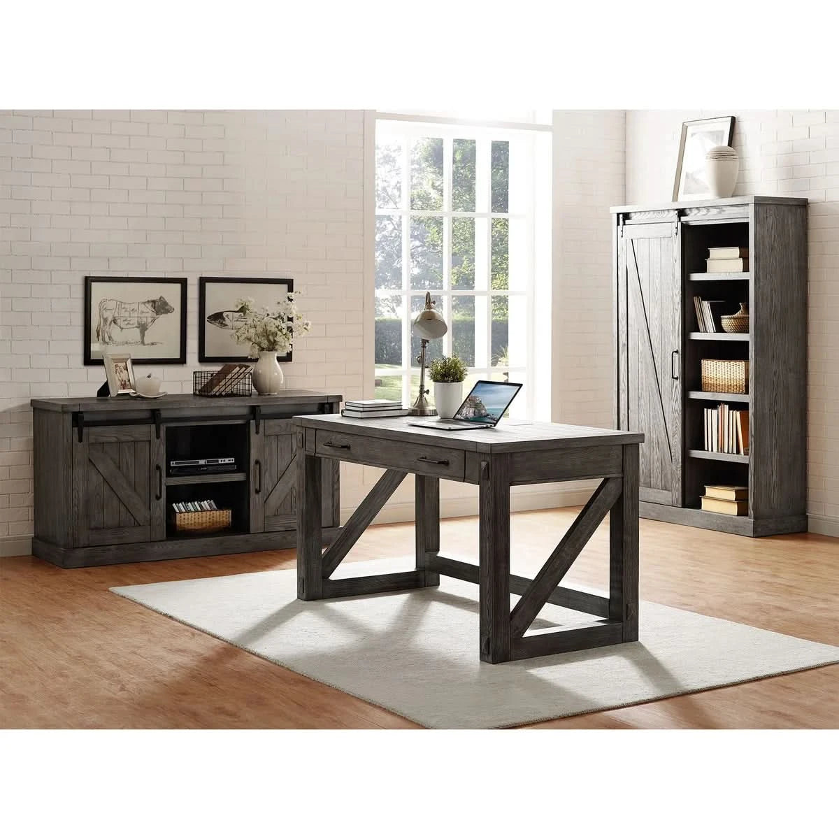 Arona Desk, Bookcase and Console