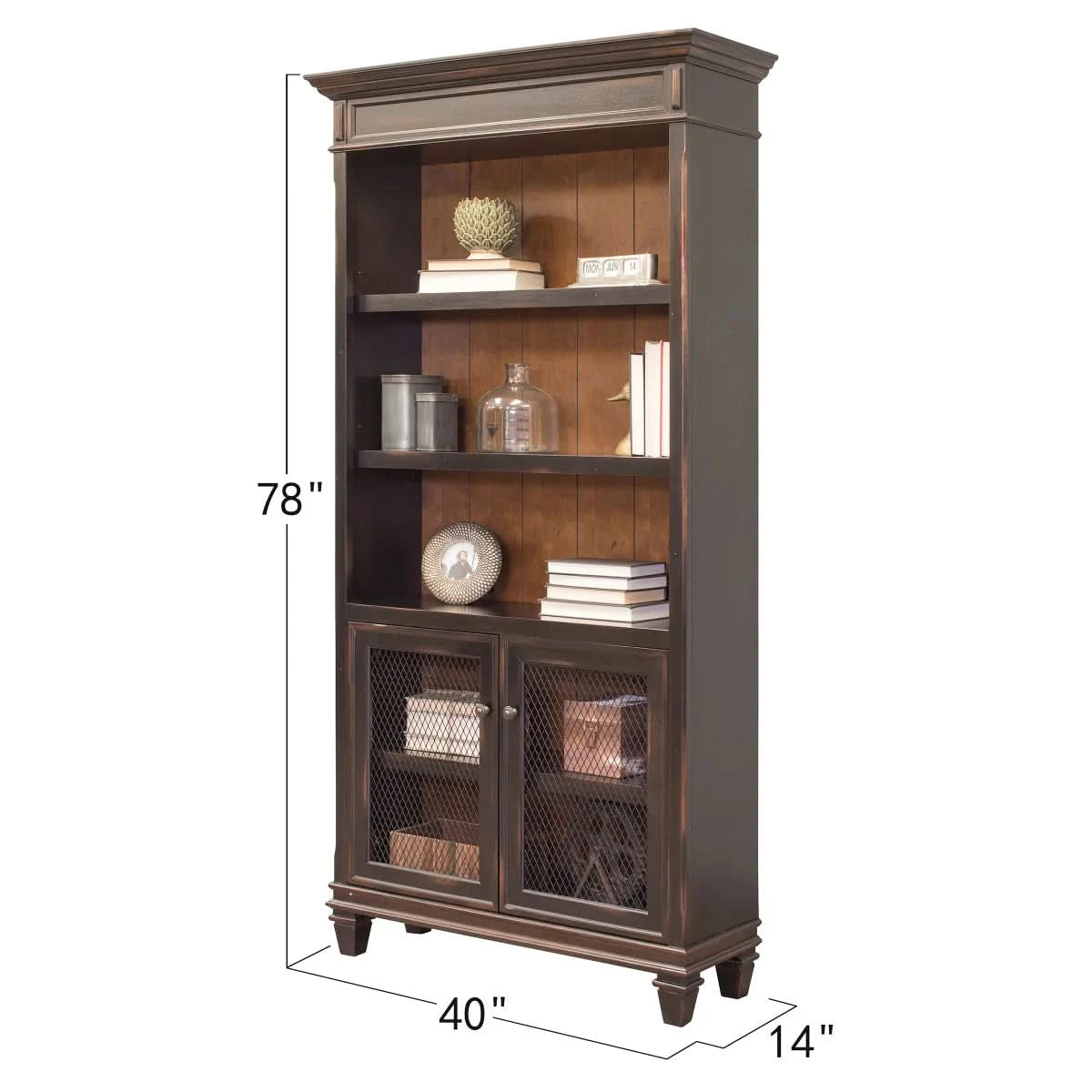 Harrington 3-piece Bookcase Wall