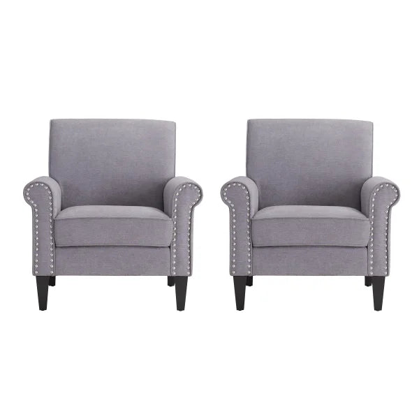 Monroe Fabric Club Chair, 2-pack