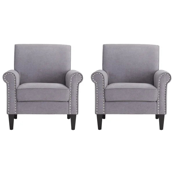 Monroe Fabric Club Chair, 2-pack