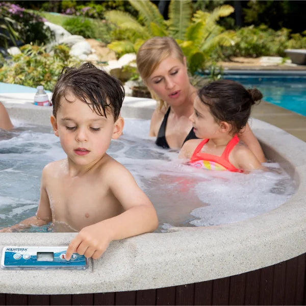 Aquaterra Spas Calavera 21-jet, 4-person Rotomolded Spa, Plug-n-Play