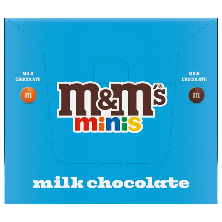 M&M's Milk Chocolate Candy Minis, 1.08 oz, 24-count