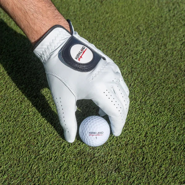 Kirkland Signature Leather Golf Glove Left Handed, 4-pack