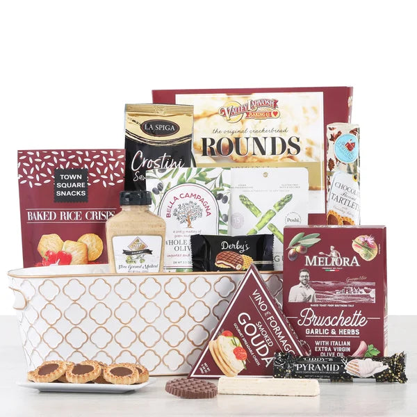 Happy Holiday's Celebration Gift Basket