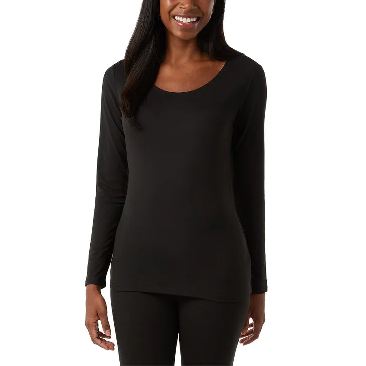 32 Degrees Women's Heat Tee, 2-pack