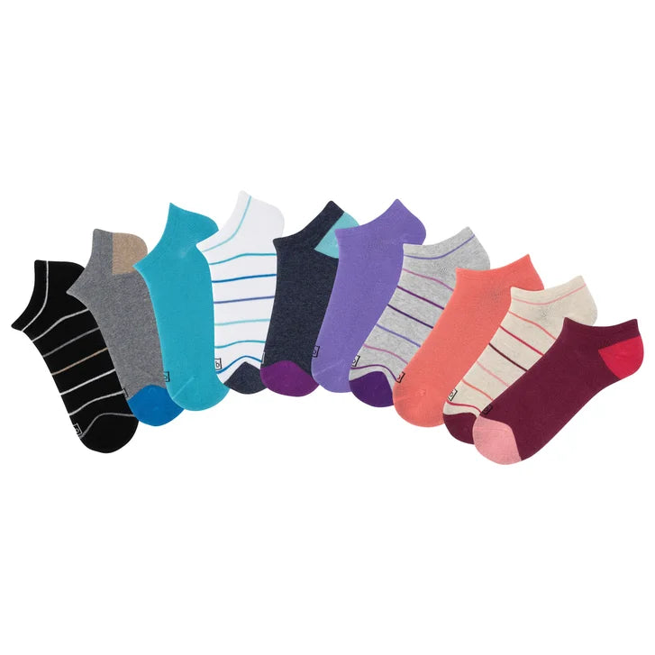 K Bell Women's No Show Sock, 20 pair