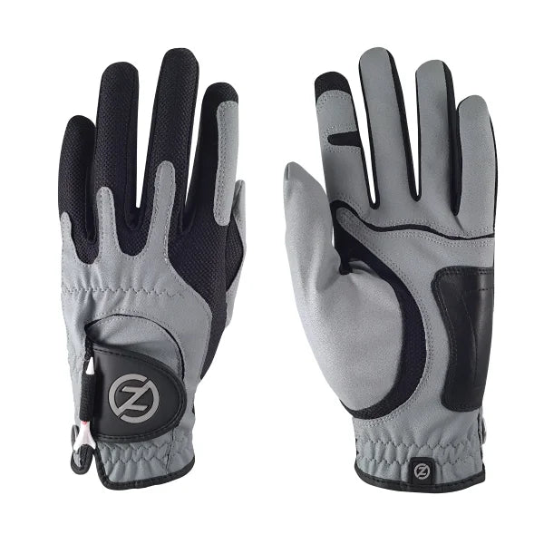 Zero Friction Men's Compression Golf Glove, 4-pack