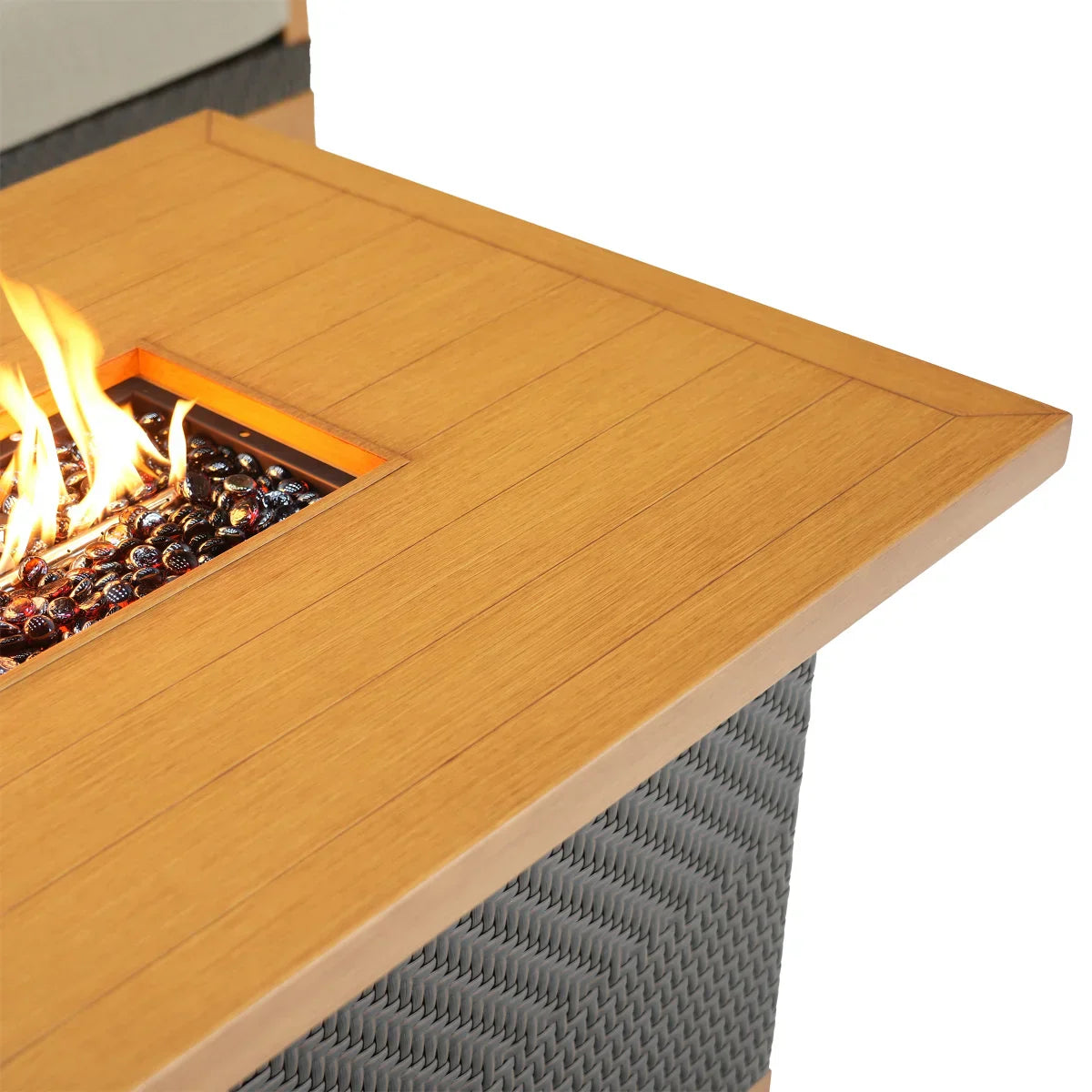 Galina 4-piece Fire Outdoor Seating Set