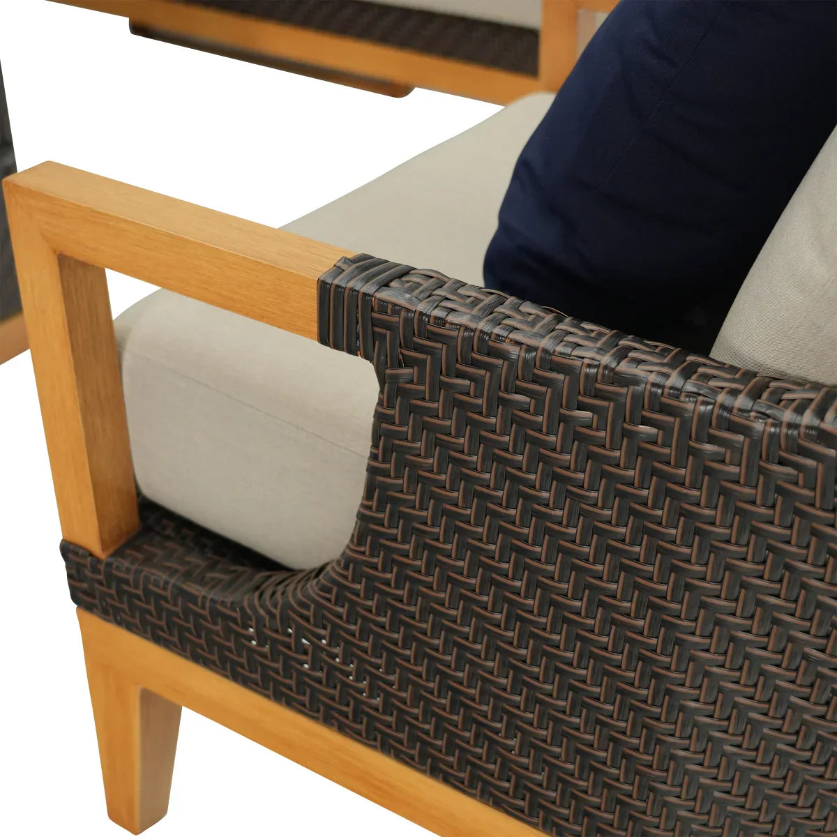 Galina 4-piece Fire Outdoor Seating Set