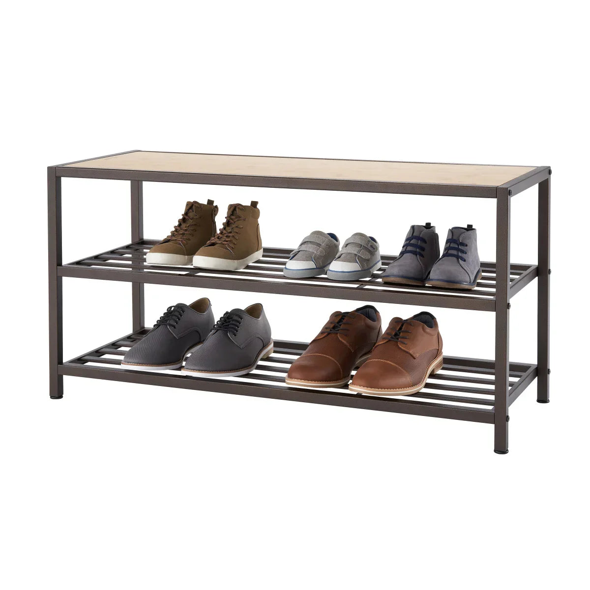 TRINITY 3-Tier Shoe Bench