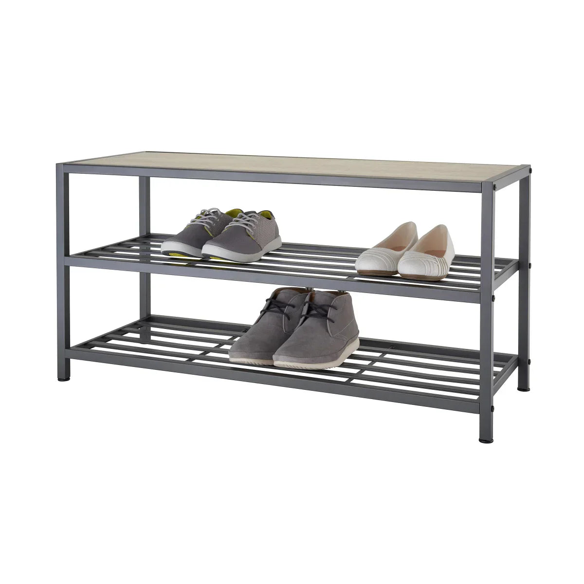 TRINITY 3-Tier Shoe Bench
