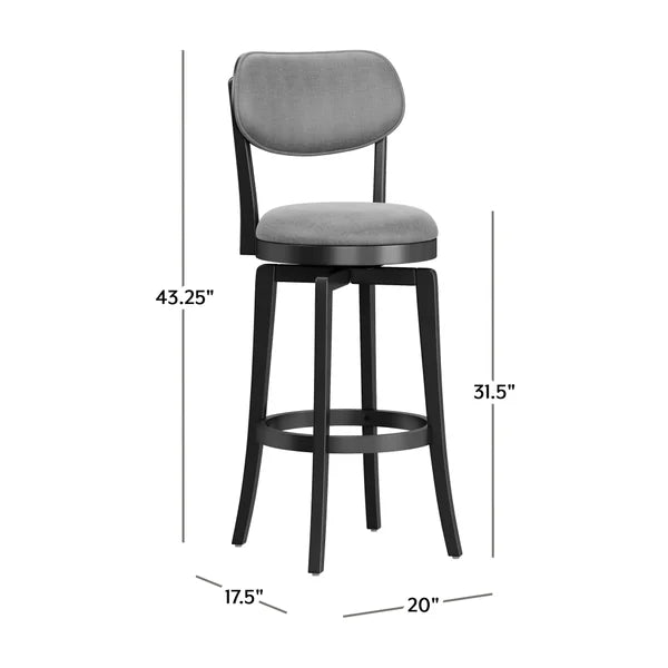 Saul 31" Swivel Barstool