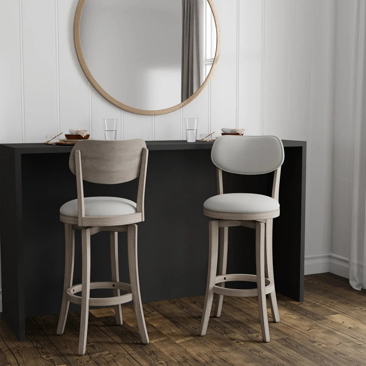 Saul 31" Swivel Barstool