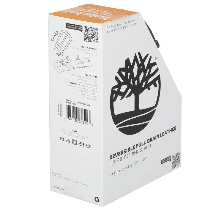 Timberland Men's Reversible Leather Belt