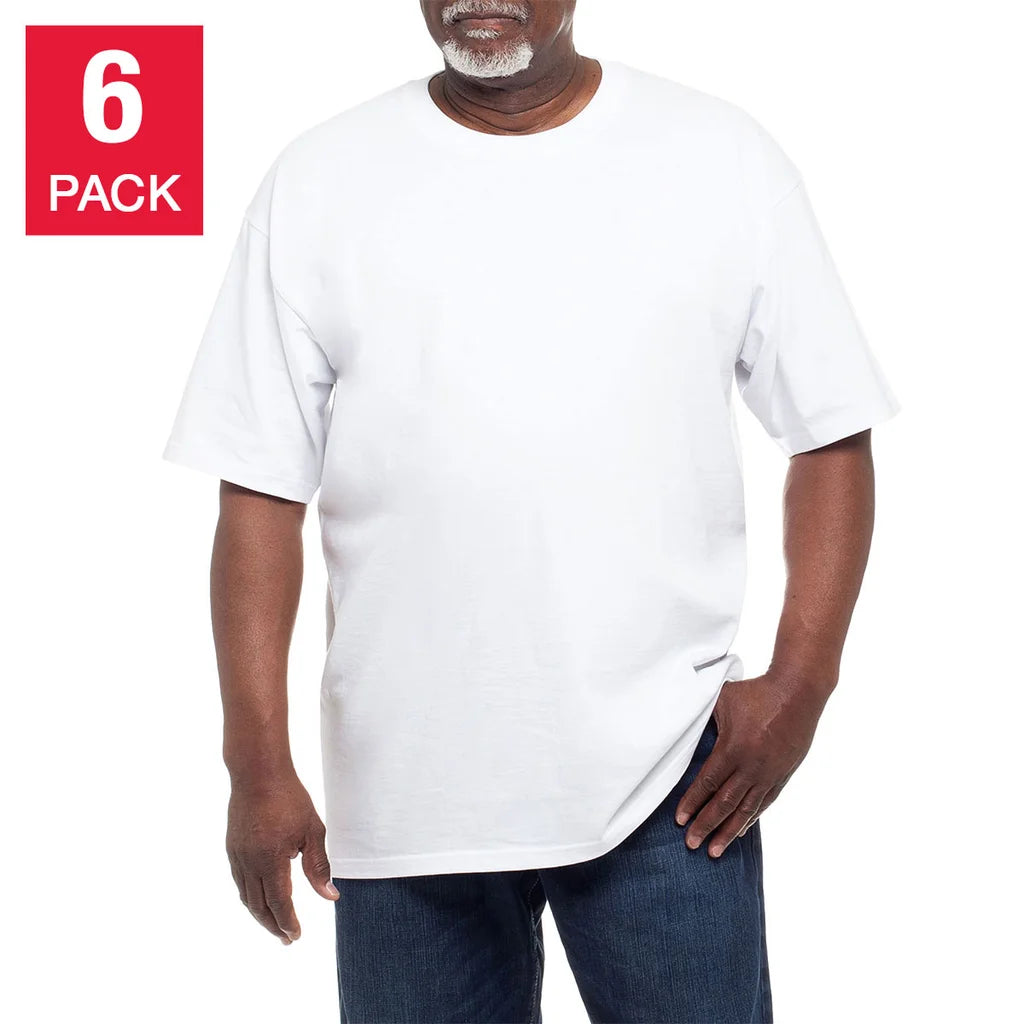 Kirkland Signature Mens Heavyweight Crew Tee Pack