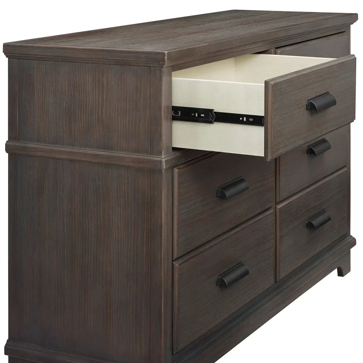 Adrian 6-piece Nursery Collection, Dark Gray