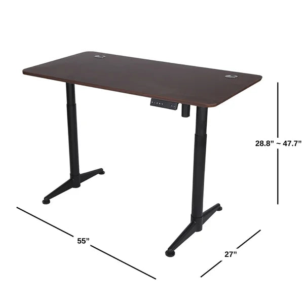 ApexDesk Vortex M Series 55" x 27" Height Adjustable Desk