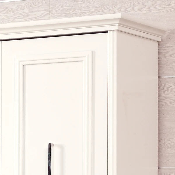 Bed & Room Porter Full Landscape Wall Bed in White