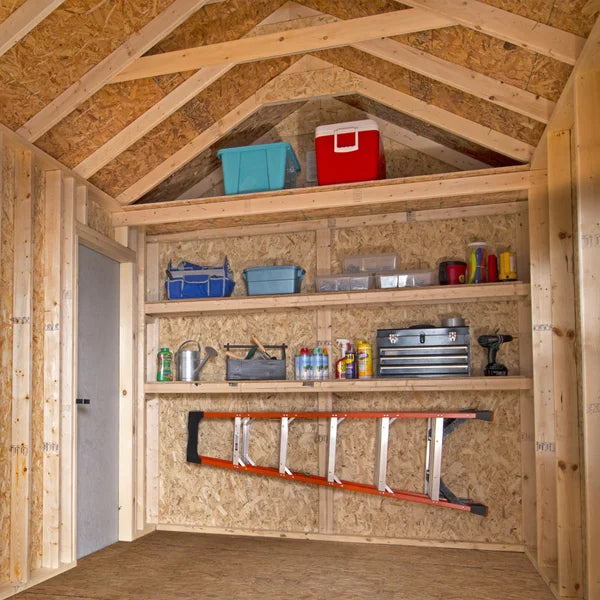 Yardline Crestwood 14' x 8' Do-It-Yourself Wood Shed