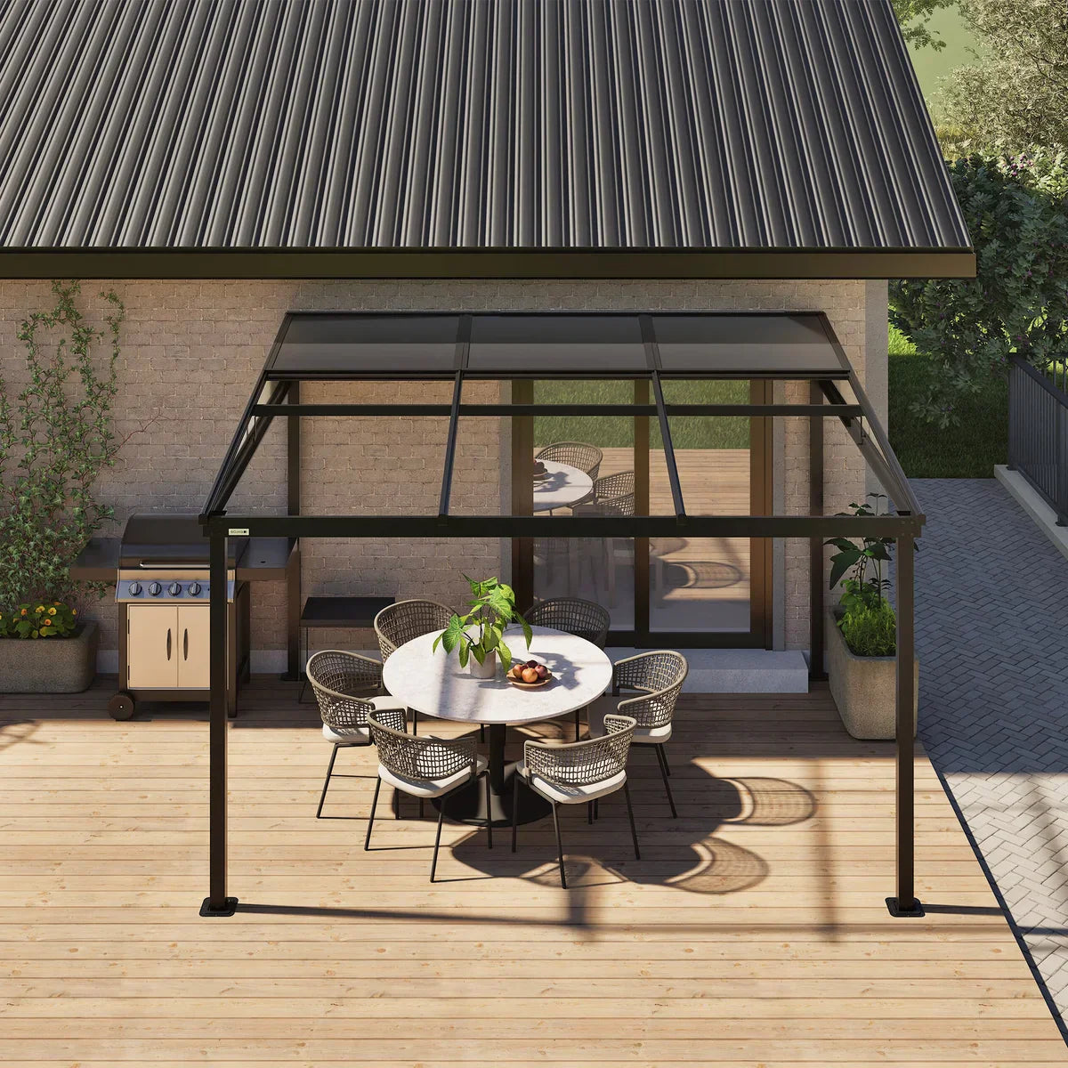 Sojag Budapest Wall Mounted Sun Shelter