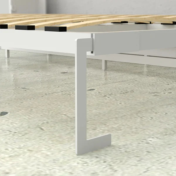 Bed & Room Brisbane Full Landscape Wall Bed in White