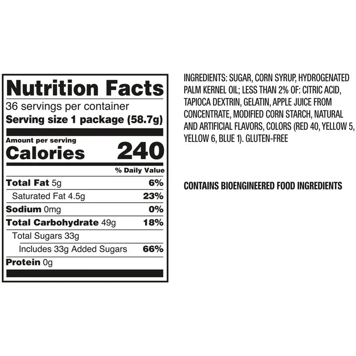 Starburst Chewy Candy, Original, Full Size, 2.07 oz, 36-count