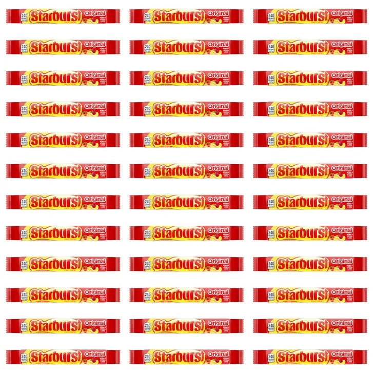 Starburst Chewy Candy, Original, Full Size, 2.07 oz, 36-count