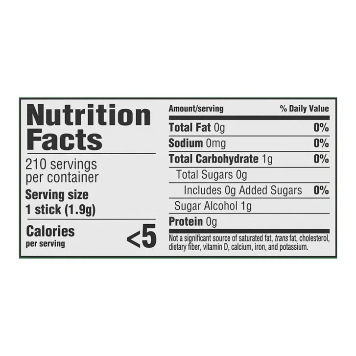 Trident Sugar Free Gum, Spearmint, 14-count, 15-pack