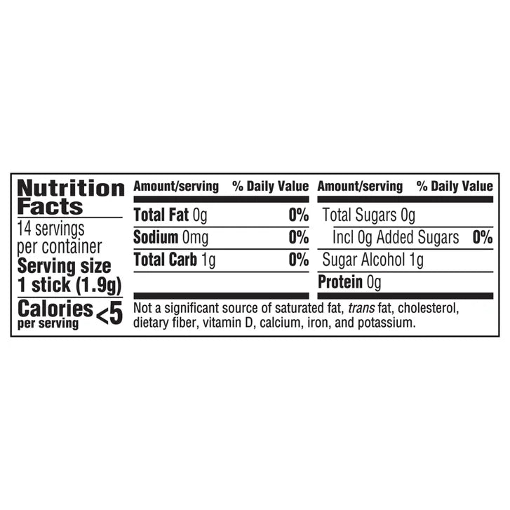 Trident Sugar Free Gum, Bubblegum, 14 Pieces, 15-count