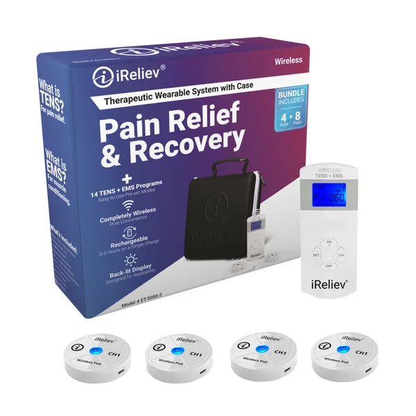I-Reliev Playmaker Wireless Tens Unit and EMS Therapy System