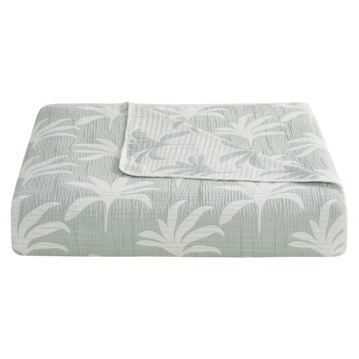 West Park Palm Tree 4-piece Quilt Set