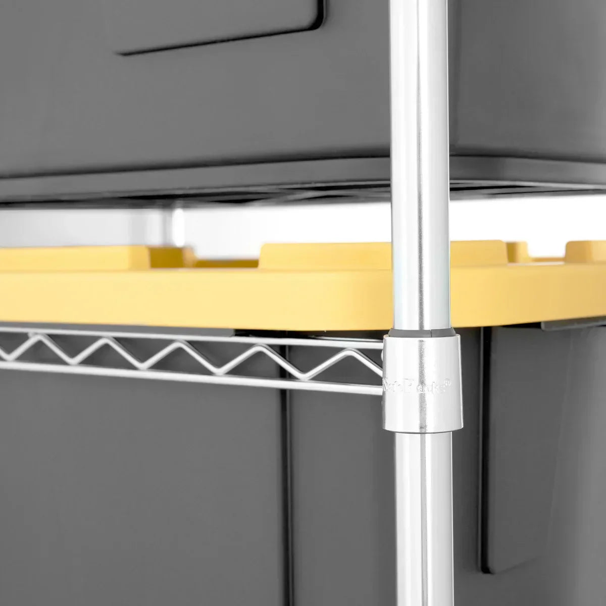 Storage Bin Rack, 5 Tote Capacity