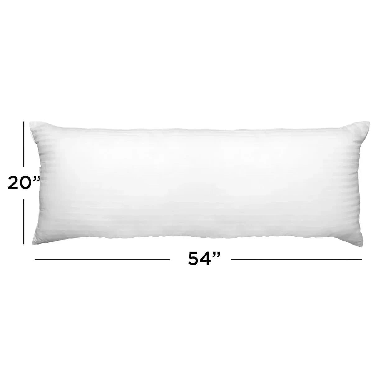 Roozt Home Gel-Fiber Pillow Inserts, 2-pack