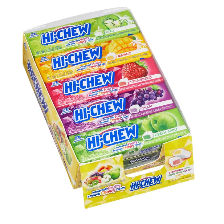 Hi-Chew Fruit Chews, Variety, 1.76 oz, 15-count