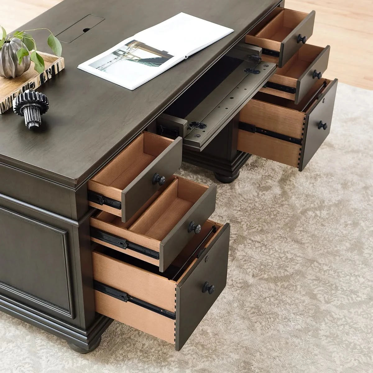 Brookdale 66" Executive Desk