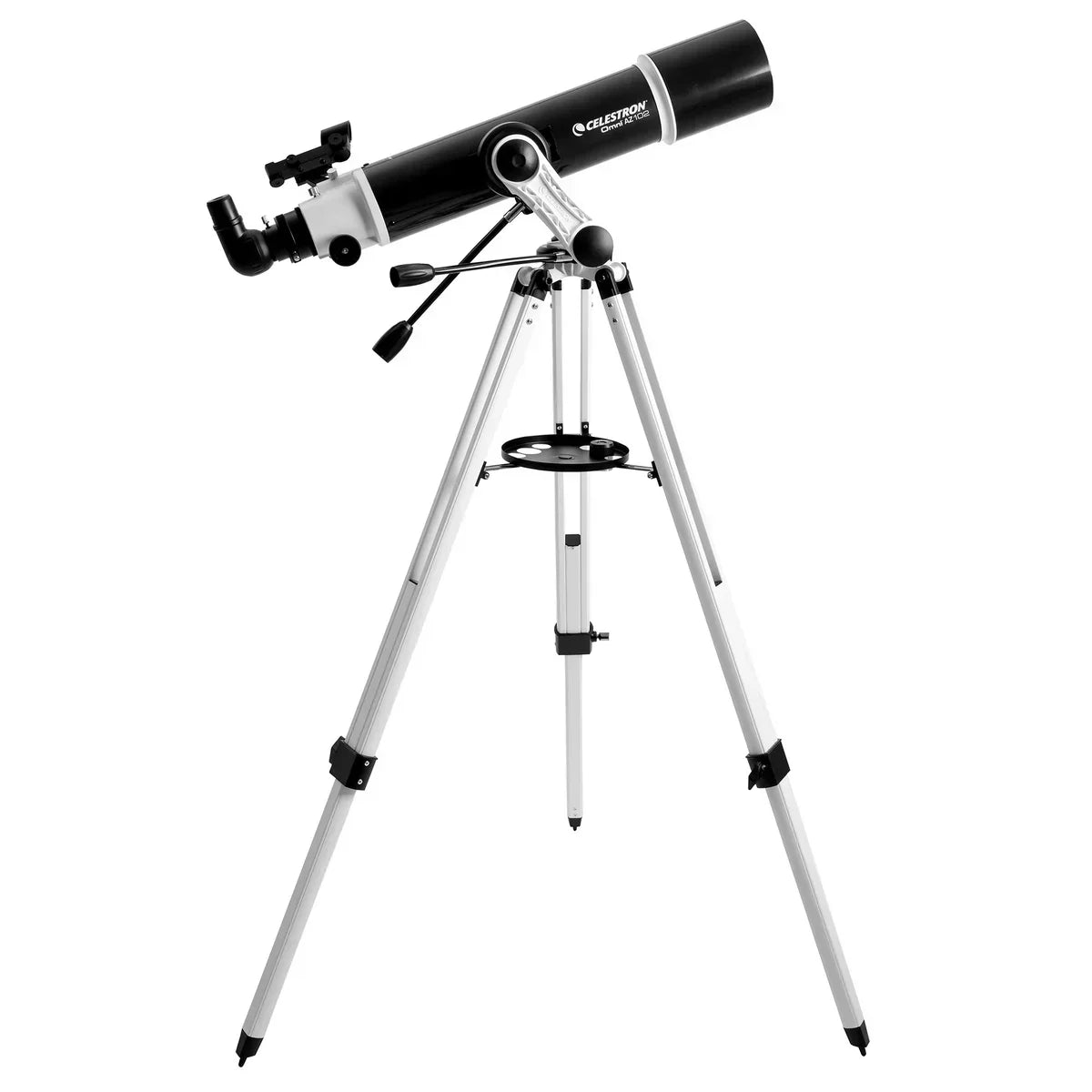 Omni AZ 102 Telescope with Smartphone Adapter & Bluetooth Remote
