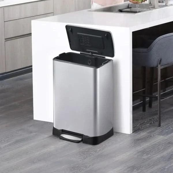 Neocube 50 Liter Stainless Steel Trash Can