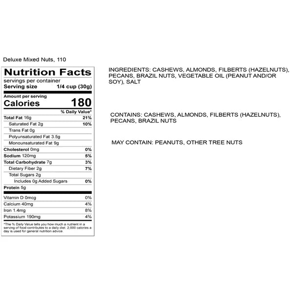 A.L. Schutzman 3-Tier Nested Gold Gift Box Set, Assortment of Nuts and Chocolate, 8 lb Total