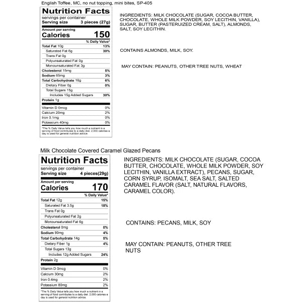 A.L. Schutzman 3-Tier Nested Gold Gift Box Set, Assortment of Nuts and Chocolate, 8 lb Total