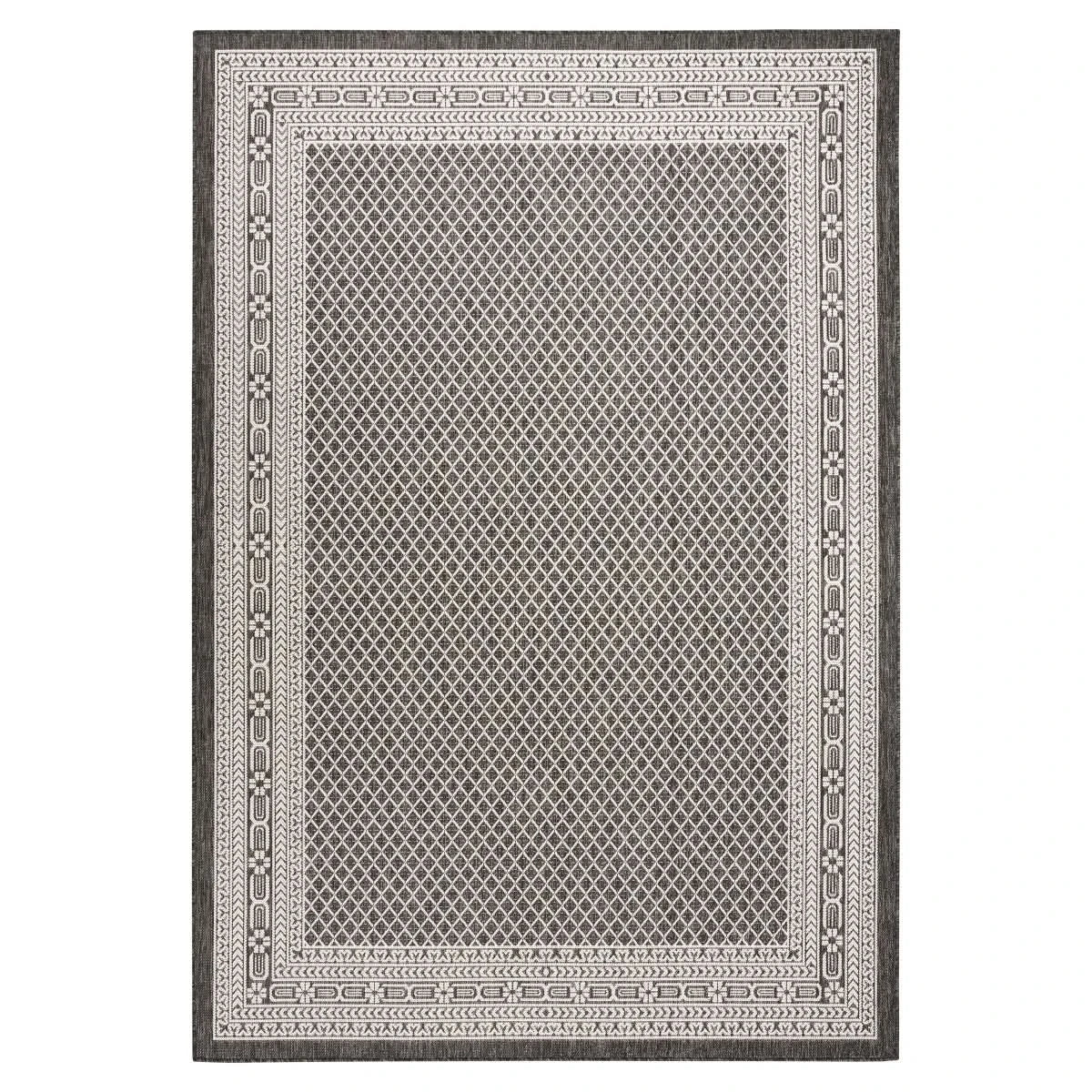 Nourison Garden Spring Indoor/Outdoor Rug Collection, Meadow Black