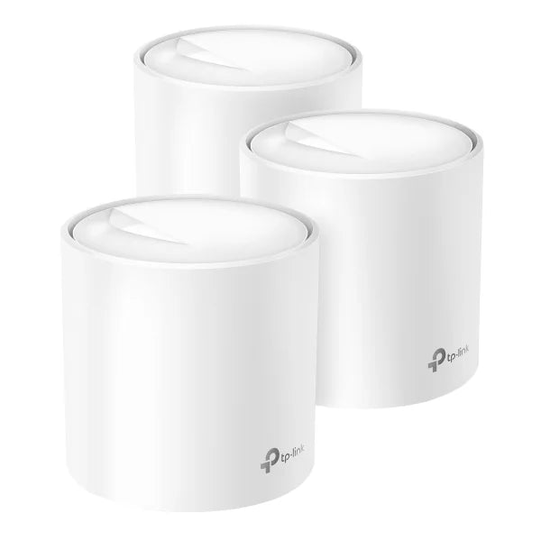 TP-Link Deco X60 Wi-Fi 6 AX3000 Whole-Home Mesh Wi-Fi System, 3-Pack