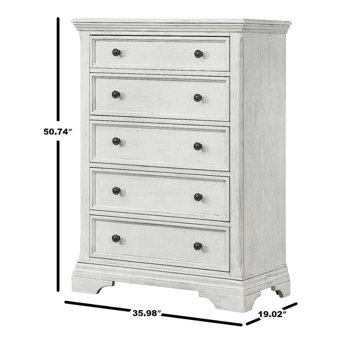 Imagio Baby Ashley 3-piece Crib Set, Brushed White