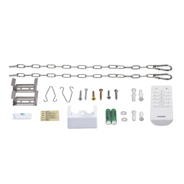 Koda 46” LED Linkable Shop Light with Motion Sensor and Remote, 2-pack