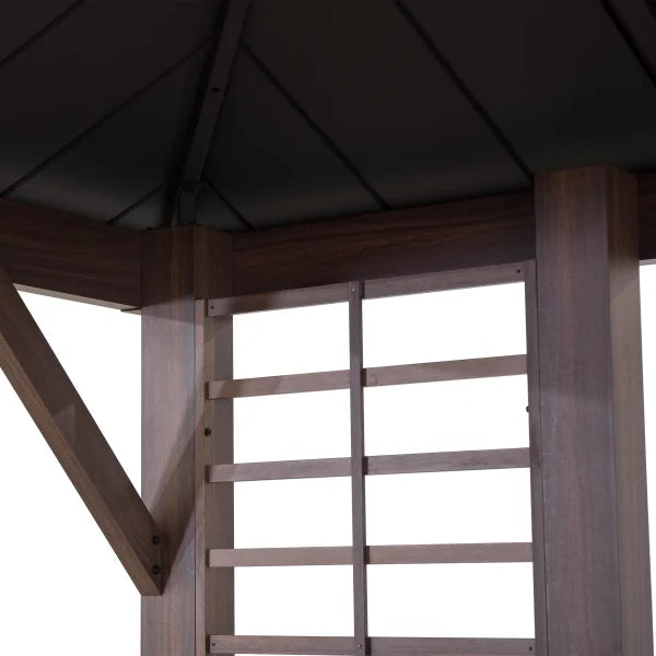 Sunjoy 13.3' x 14.8' Wilmington Hardtop Gazebo