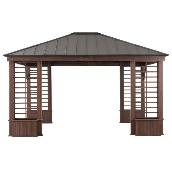 Sunjoy 13.3' x 14.8' Wilmington Hardtop Gazebo